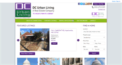 Desktop Screenshot of dcurbanliving.com
